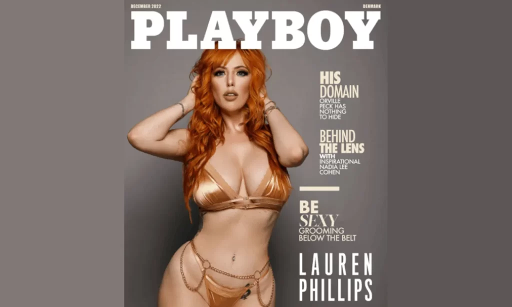 Kiiroo Keon FeelStar Lauren Philips Playboy Cover December 2022 - FeelXVideos