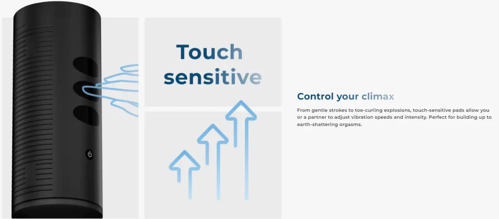 Kiiroo Titan masturbator 7 modes Touch sensitive pads - FeelXVideos