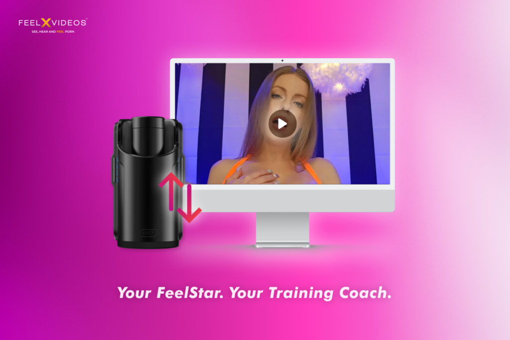 FeelXVideos Sexual Stamina Trainer Pack with interactive toy and FeelStar video coaching