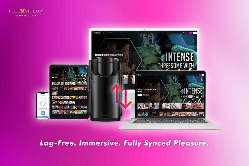Kiiroo KEON interactive sex toy syncing with FeelXVideos sexual stamina training videos