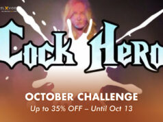 Cock Hero October Challenge – Can You Last Until the End? Cock Hero video challenges and discounts