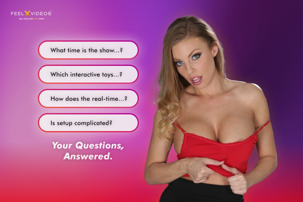 Sync your sex toy and experience the Live Show