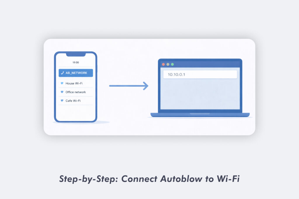 Step-by-step: connect Autoblow to Wi-Fi