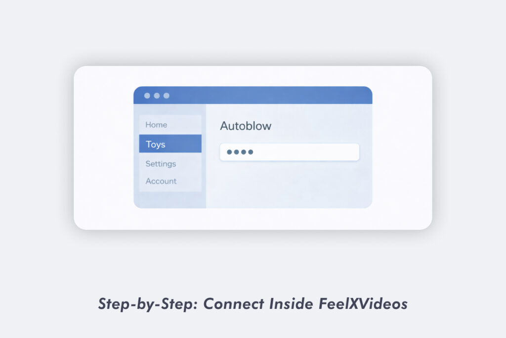 Step-by-step: connect inside FeelXVideos