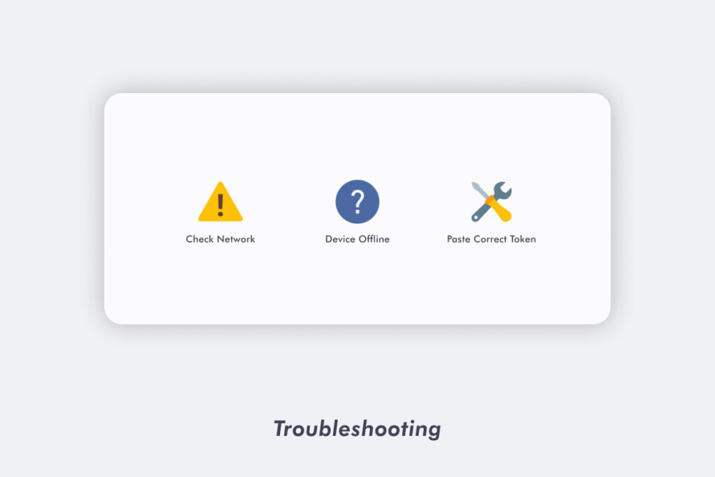 Troubleshooting (fix the common failures first)